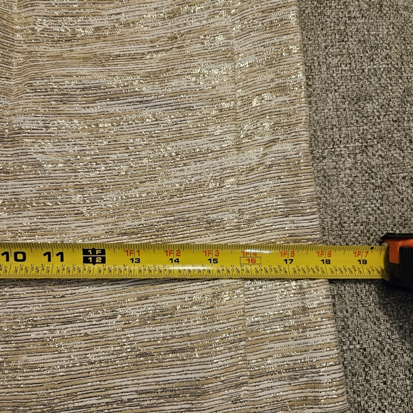 Kate Spade Dorothy Shift Dress Size 0 Starlight Gold Tweed Bow Event Formal Silk - Picture 11 of 16